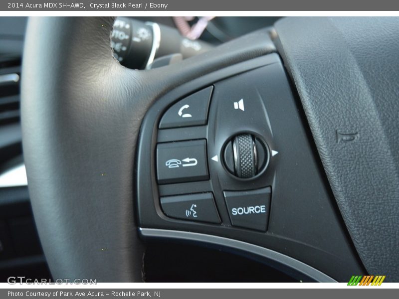 Crystal Black Pearl / Ebony 2014 Acura MDX SH-AWD