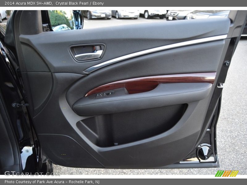 Crystal Black Pearl / Ebony 2014 Acura MDX SH-AWD