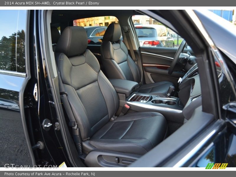 Crystal Black Pearl / Ebony 2014 Acura MDX SH-AWD