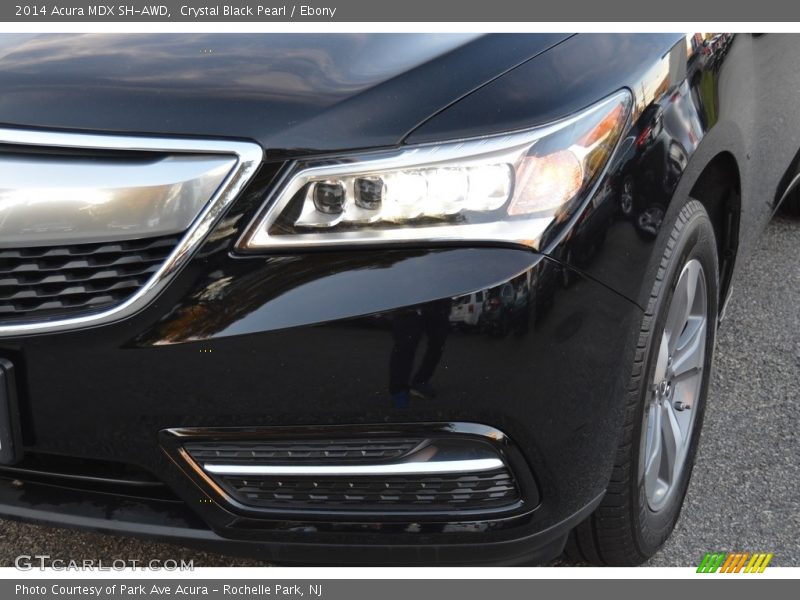 Crystal Black Pearl / Ebony 2014 Acura MDX SH-AWD