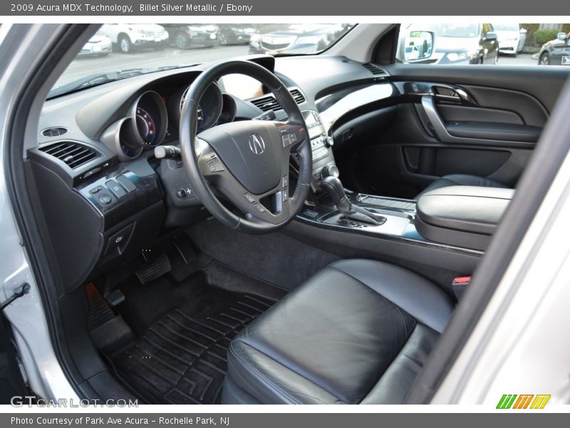 Billet Silver Metallic / Ebony 2009 Acura MDX Technology