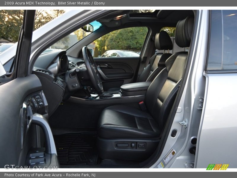 Billet Silver Metallic / Ebony 2009 Acura MDX Technology