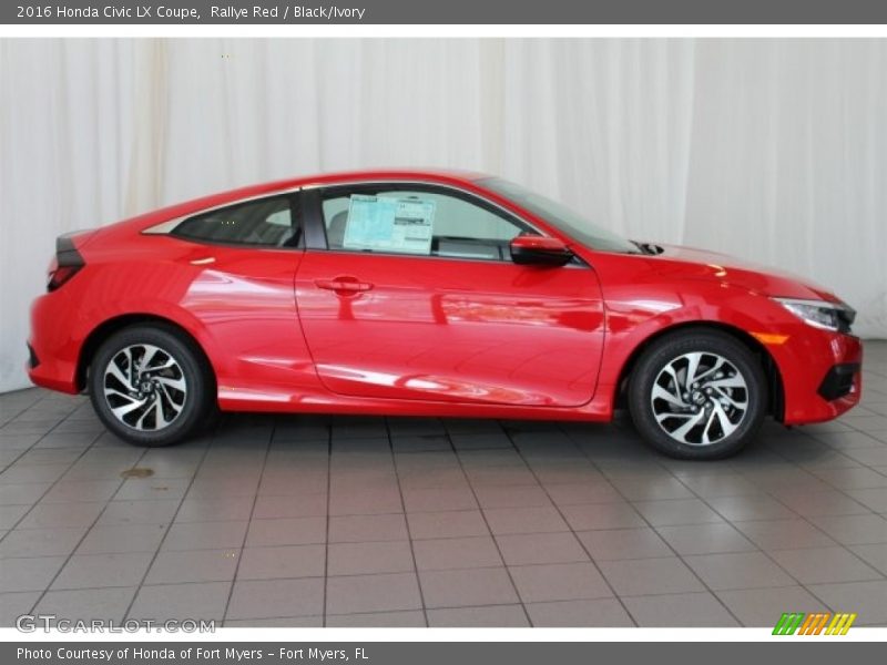  2016 Civic LX Coupe Rallye Red