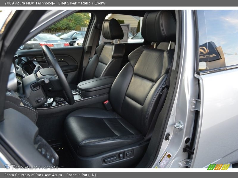 Billet Silver Metallic / Ebony 2009 Acura MDX Technology