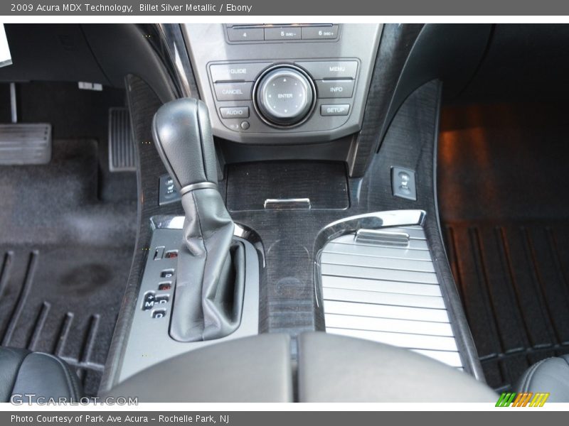 Billet Silver Metallic / Ebony 2009 Acura MDX Technology
