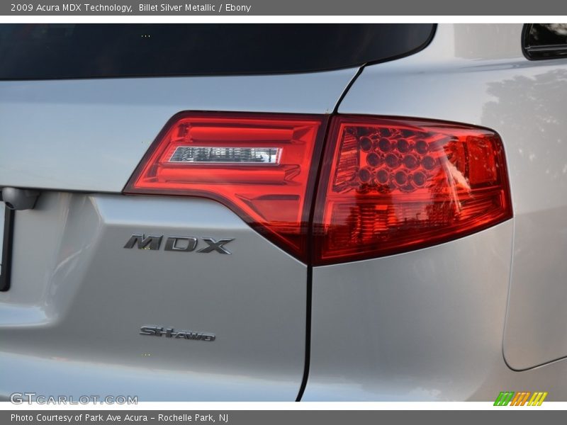 Billet Silver Metallic / Ebony 2009 Acura MDX Technology