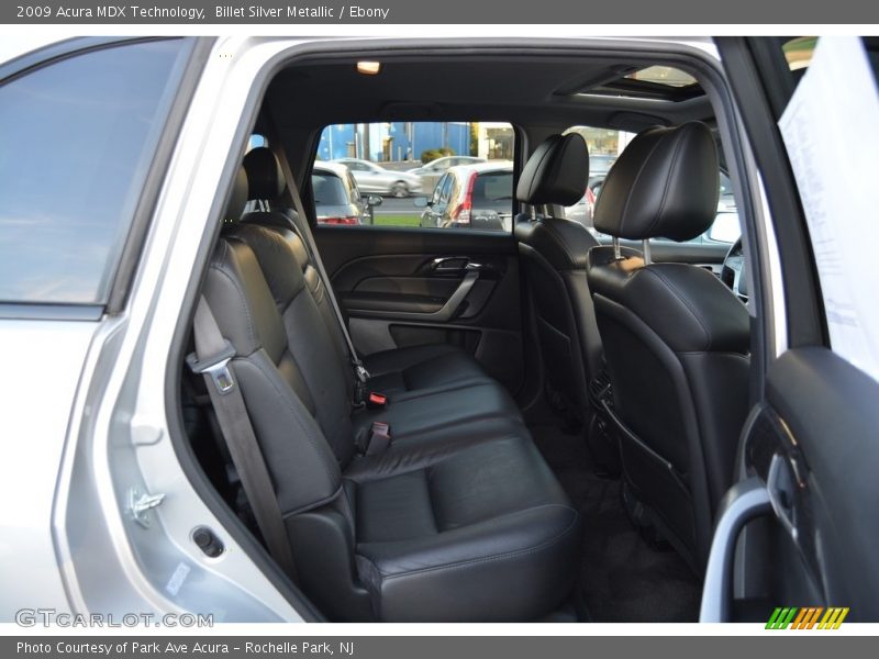 Billet Silver Metallic / Ebony 2009 Acura MDX Technology