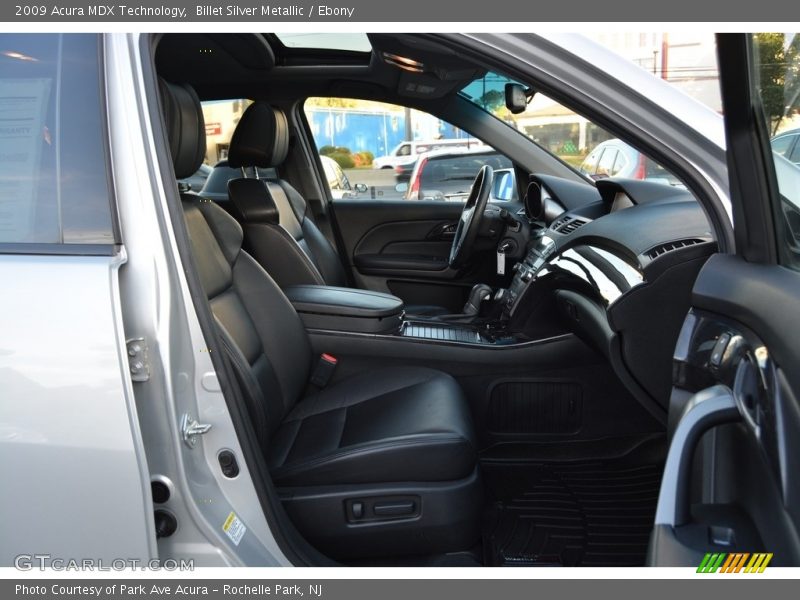 Billet Silver Metallic / Ebony 2009 Acura MDX Technology
