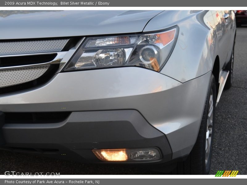 Billet Silver Metallic / Ebony 2009 Acura MDX Technology