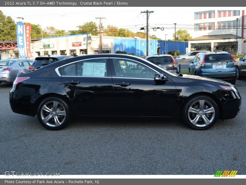 Crystal Black Pearl / Ebony 2012 Acura TL 3.7 SH-AWD Technology