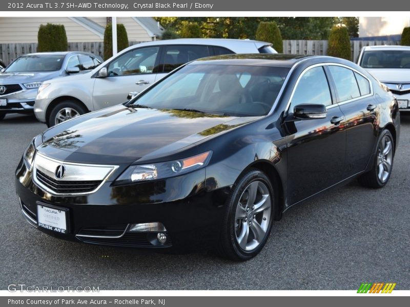 Crystal Black Pearl / Ebony 2012 Acura TL 3.7 SH-AWD Technology