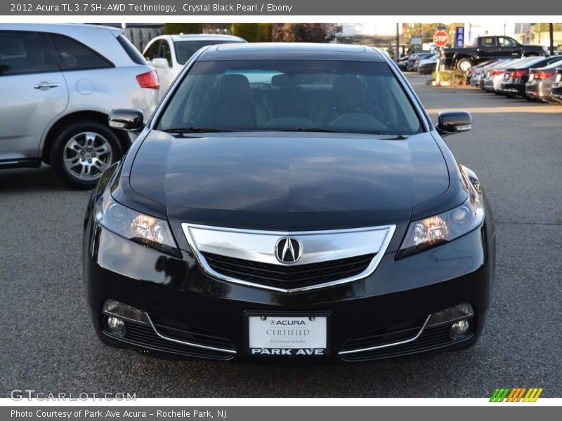 Crystal Black Pearl / Ebony 2012 Acura TL 3.7 SH-AWD Technology