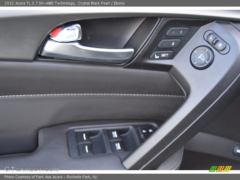 Crystal Black Pearl / Ebony 2012 Acura TL 3.7 SH-AWD Technology