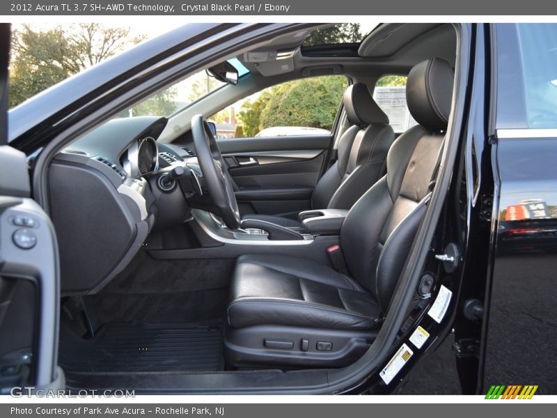 Crystal Black Pearl / Ebony 2012 Acura TL 3.7 SH-AWD Technology