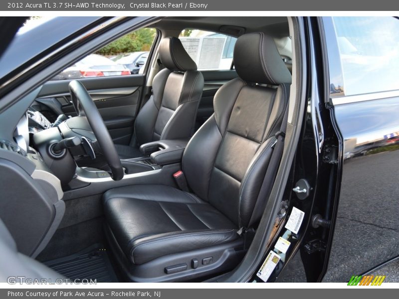 Crystal Black Pearl / Ebony 2012 Acura TL 3.7 SH-AWD Technology