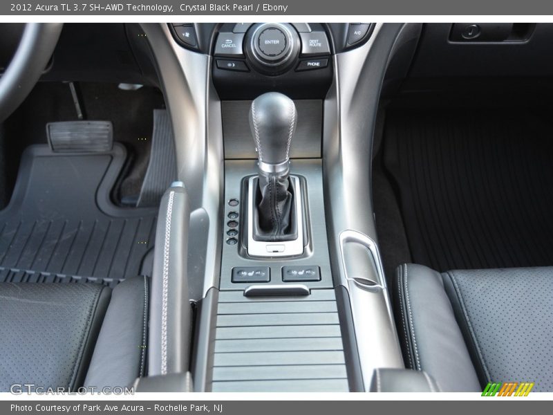 Crystal Black Pearl / Ebony 2012 Acura TL 3.7 SH-AWD Technology