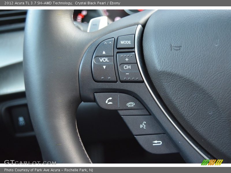 Crystal Black Pearl / Ebony 2012 Acura TL 3.7 SH-AWD Technology