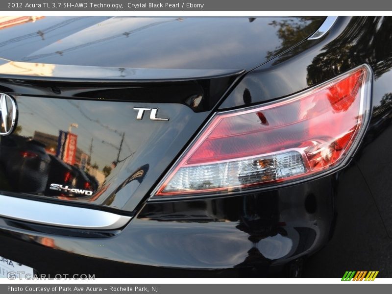 Crystal Black Pearl / Ebony 2012 Acura TL 3.7 SH-AWD Technology