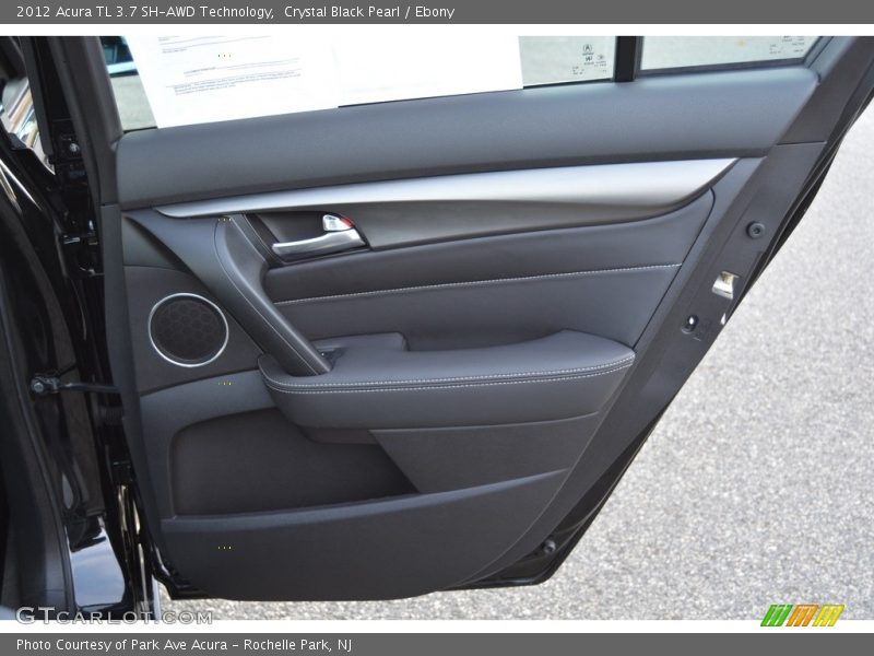 Crystal Black Pearl / Ebony 2012 Acura TL 3.7 SH-AWD Technology