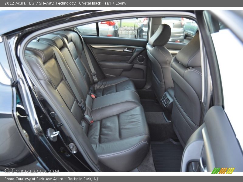 Crystal Black Pearl / Ebony 2012 Acura TL 3.7 SH-AWD Technology