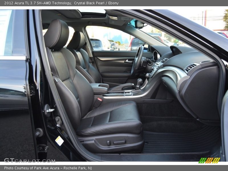 Crystal Black Pearl / Ebony 2012 Acura TL 3.7 SH-AWD Technology