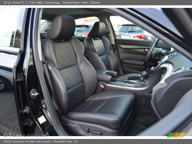 Crystal Black Pearl / Ebony 2012 Acura TL 3.7 SH-AWD Technology