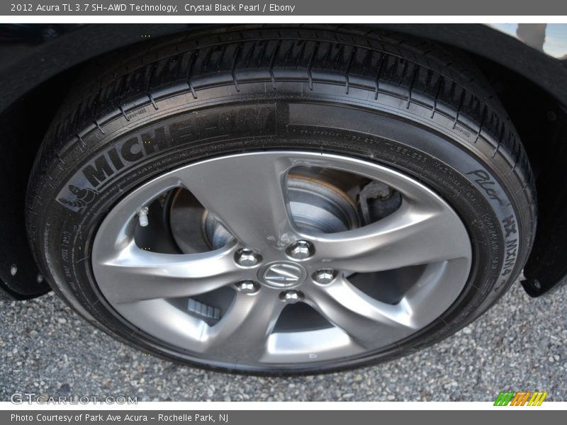 Crystal Black Pearl / Ebony 2012 Acura TL 3.7 SH-AWD Technology
