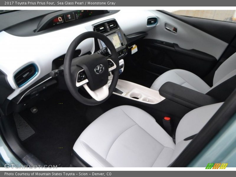  2017 Prius Prius Four Moonstone Gray Interior