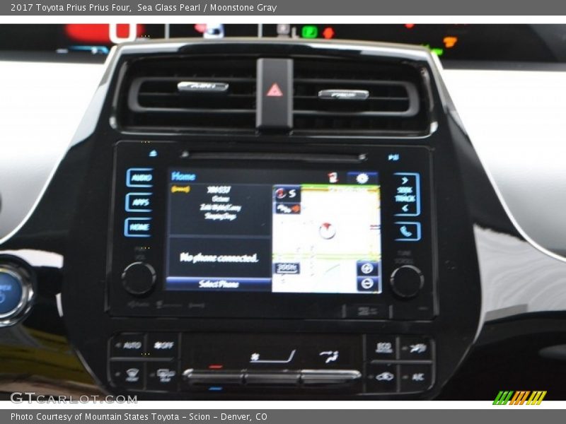 Sea Glass Pearl / Moonstone Gray 2017 Toyota Prius Prius Four