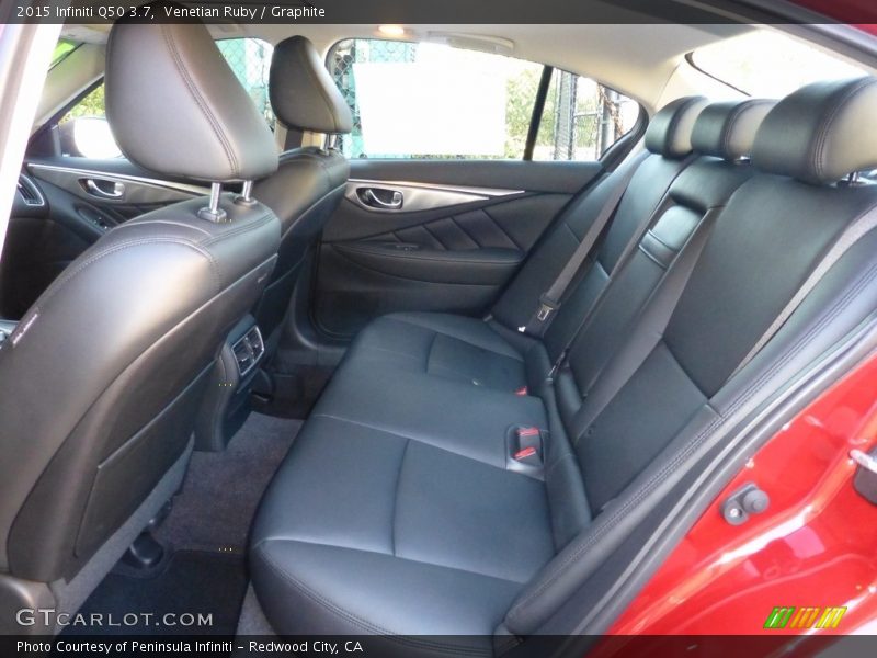 Venetian Ruby / Graphite 2015 Infiniti Q50 3.7