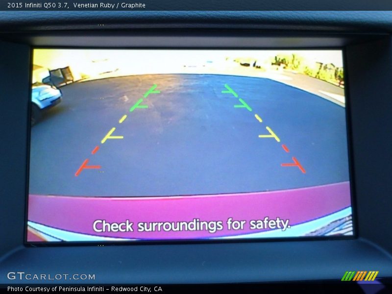 Venetian Ruby / Graphite 2015 Infiniti Q50 3.7