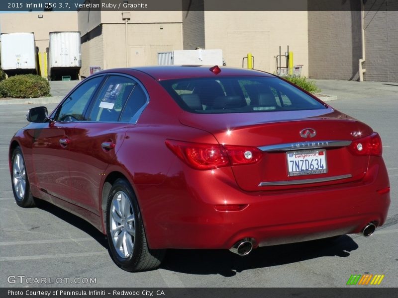 Venetian Ruby / Graphite 2015 Infiniti Q50 3.7