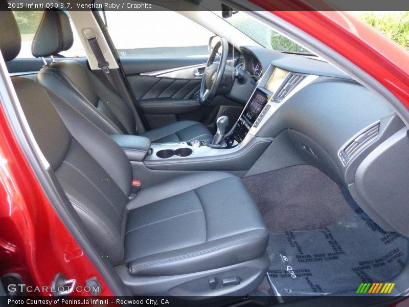 Venetian Ruby / Graphite 2015 Infiniti Q50 3.7