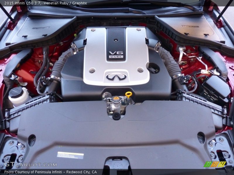 Venetian Ruby / Graphite 2015 Infiniti Q50 3.7