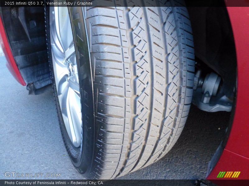 Venetian Ruby / Graphite 2015 Infiniti Q50 3.7