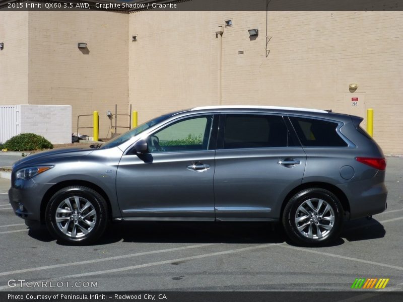 Graphite Shadow / Graphite 2015 Infiniti QX60 3.5 AWD