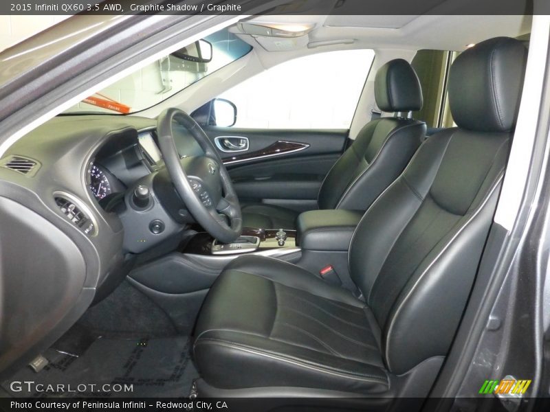 Graphite Shadow / Graphite 2015 Infiniti QX60 3.5 AWD
