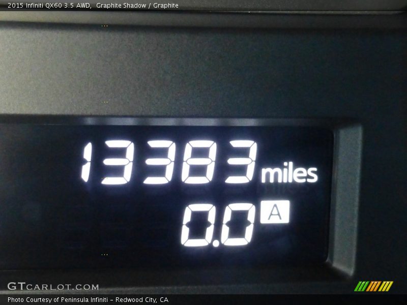 Graphite Shadow / Graphite 2015 Infiniti QX60 3.5 AWD