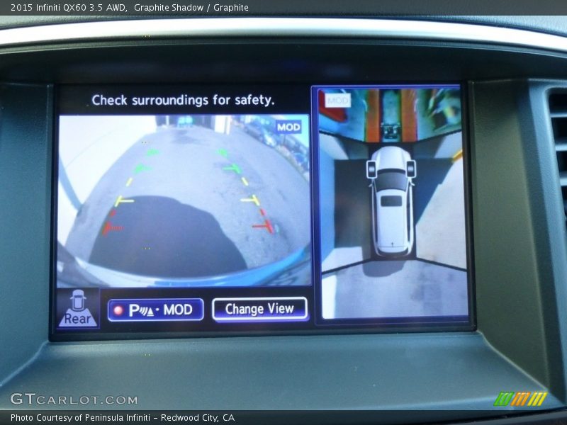 Graphite Shadow / Graphite 2015 Infiniti QX60 3.5 AWD