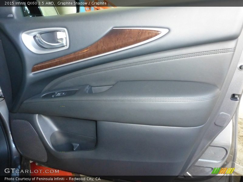 Graphite Shadow / Graphite 2015 Infiniti QX60 3.5 AWD