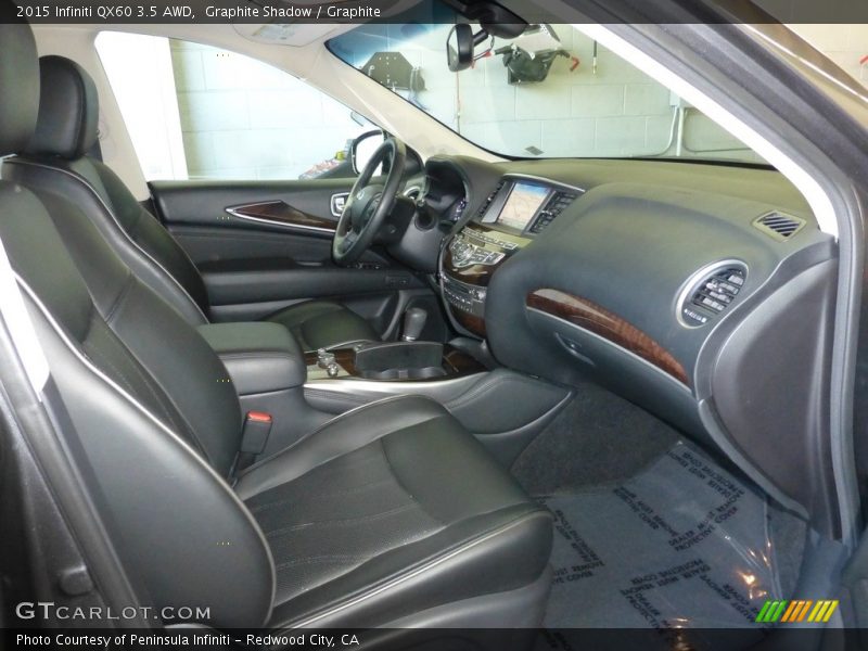 Graphite Shadow / Graphite 2015 Infiniti QX60 3.5 AWD