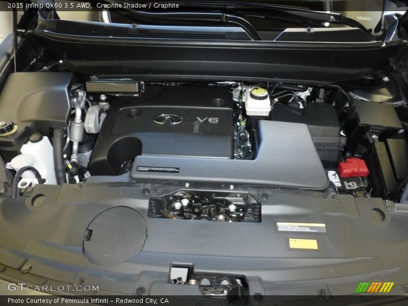Graphite Shadow / Graphite 2015 Infiniti QX60 3.5 AWD