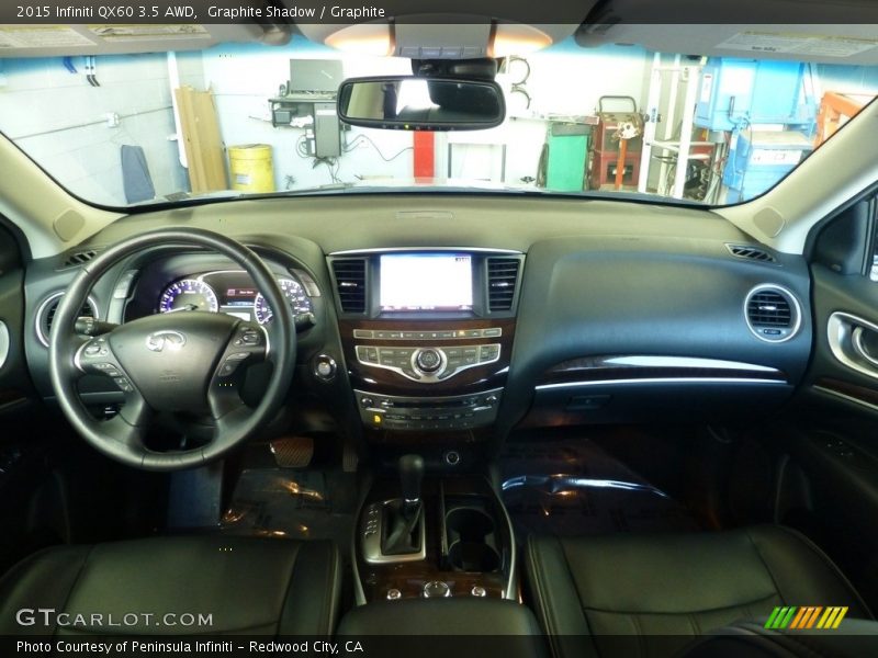 Graphite Shadow / Graphite 2015 Infiniti QX60 3.5 AWD