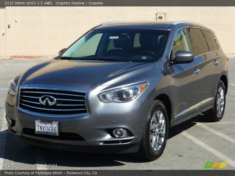 Graphite Shadow / Graphite 2015 Infiniti QX60 3.5 AWD