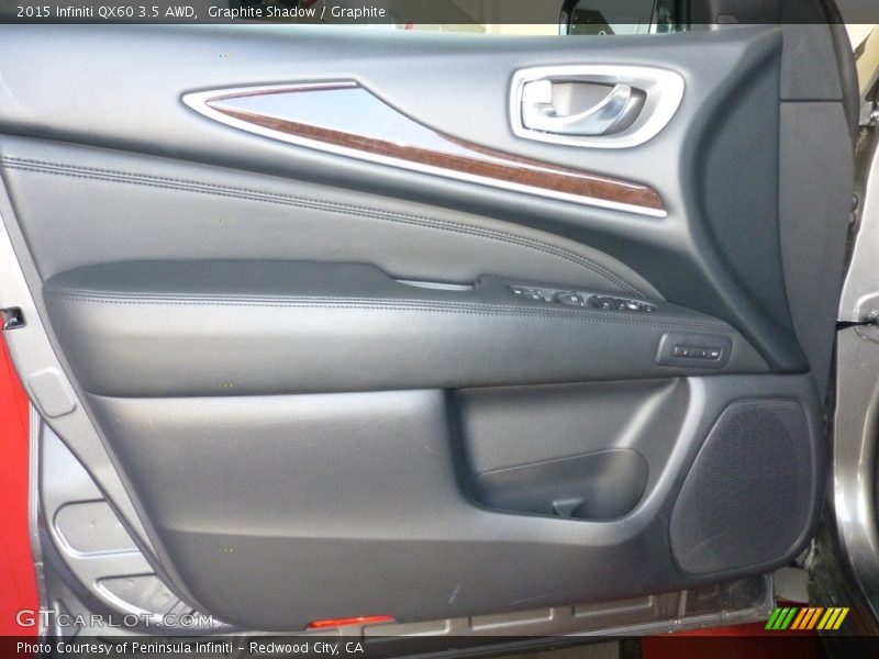 Graphite Shadow / Graphite 2015 Infiniti QX60 3.5 AWD