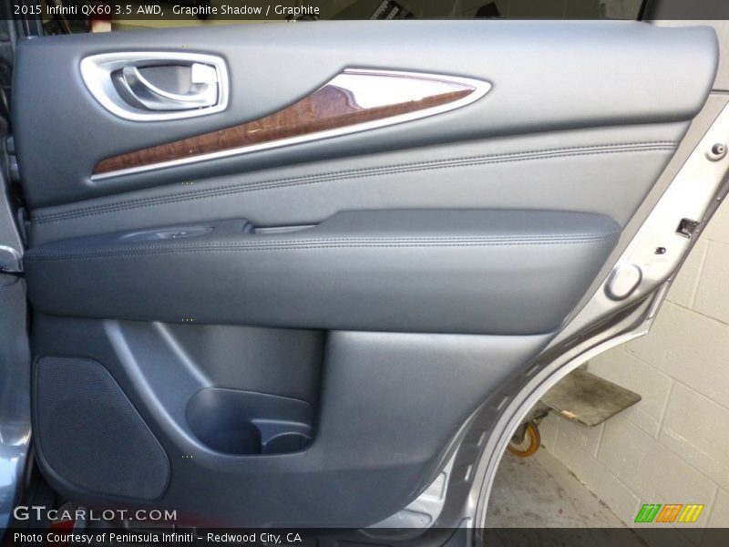 Graphite Shadow / Graphite 2015 Infiniti QX60 3.5 AWD