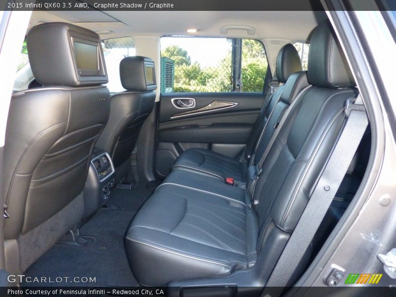 Graphite Shadow / Graphite 2015 Infiniti QX60 3.5 AWD