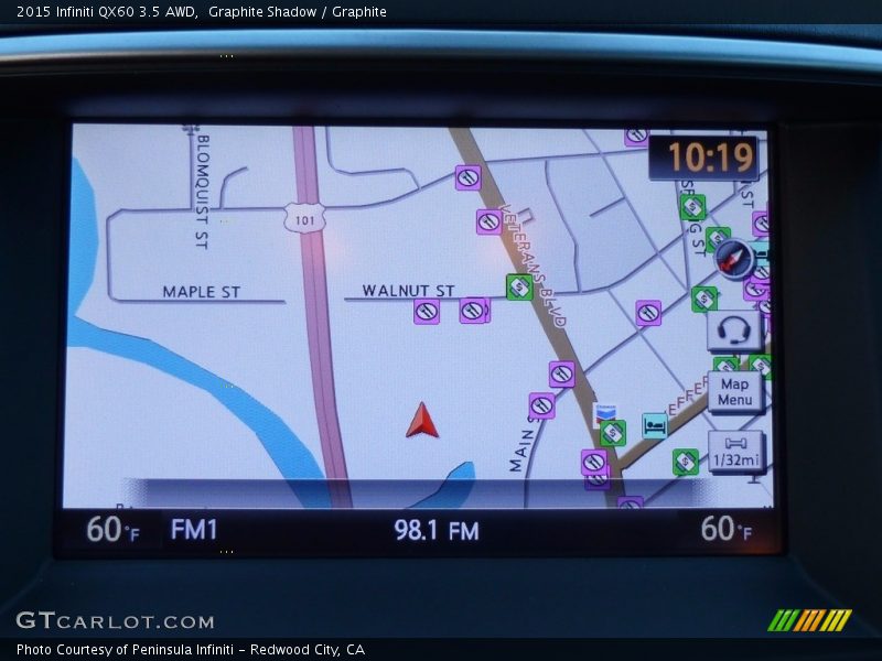 Graphite Shadow / Graphite 2015 Infiniti QX60 3.5 AWD