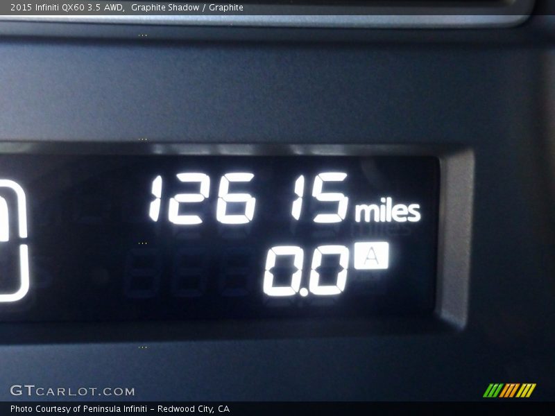 Graphite Shadow / Graphite 2015 Infiniti QX60 3.5 AWD