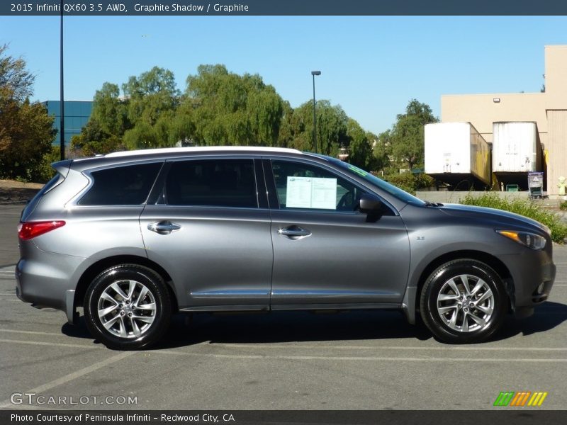 Graphite Shadow / Graphite 2015 Infiniti QX60 3.5 AWD